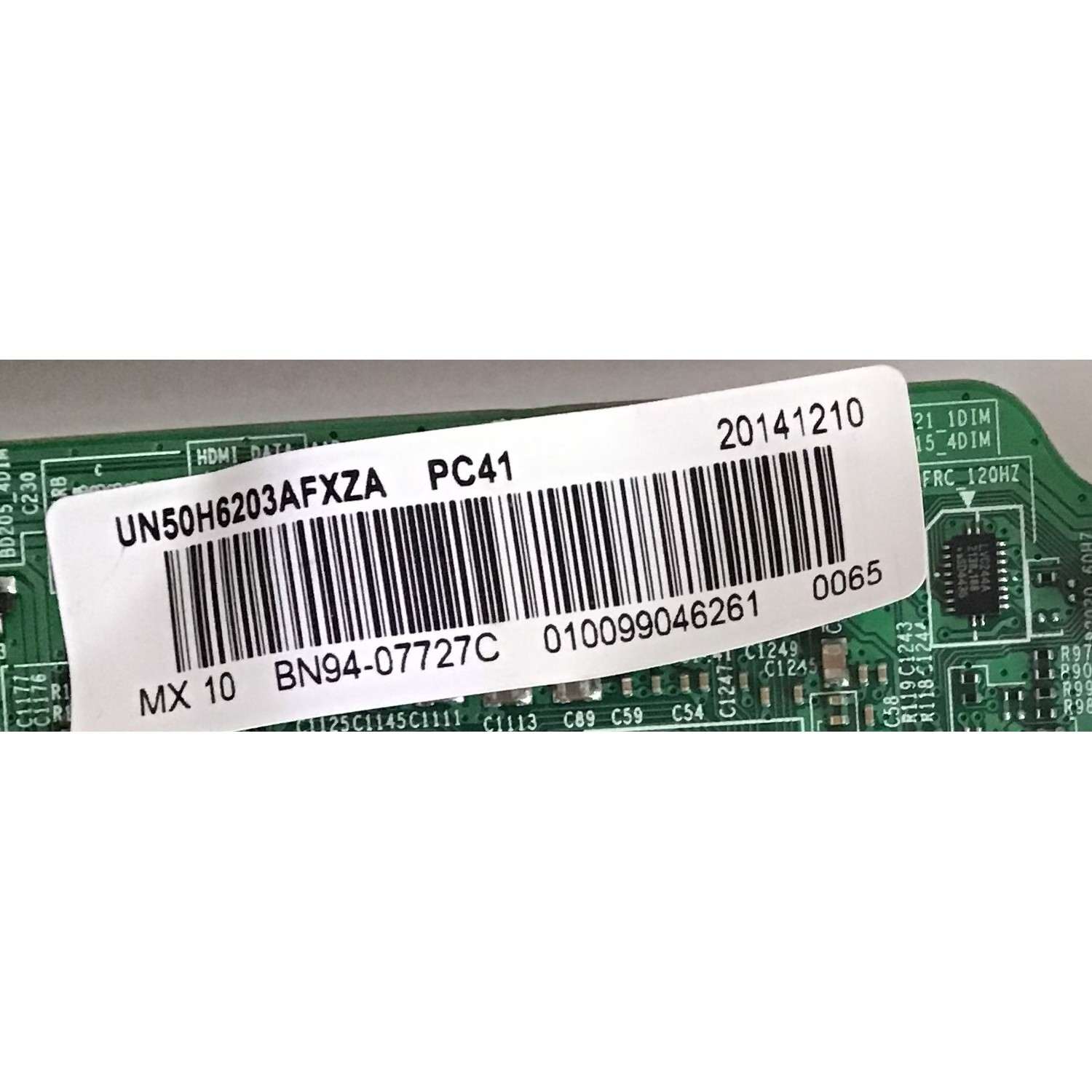 KIT DE TARJETAS PARA TV SAMSUNG / MAIN BN94-07727C / BN41-02245A / FUENTE BN44-00772A / L50HF_EHS / T-CON 5550T26C03 / T500HVN09.1 / PANEL DH500CGA-B1 / MODELO UN50H6203AFXZA AH01 - Imagen 4